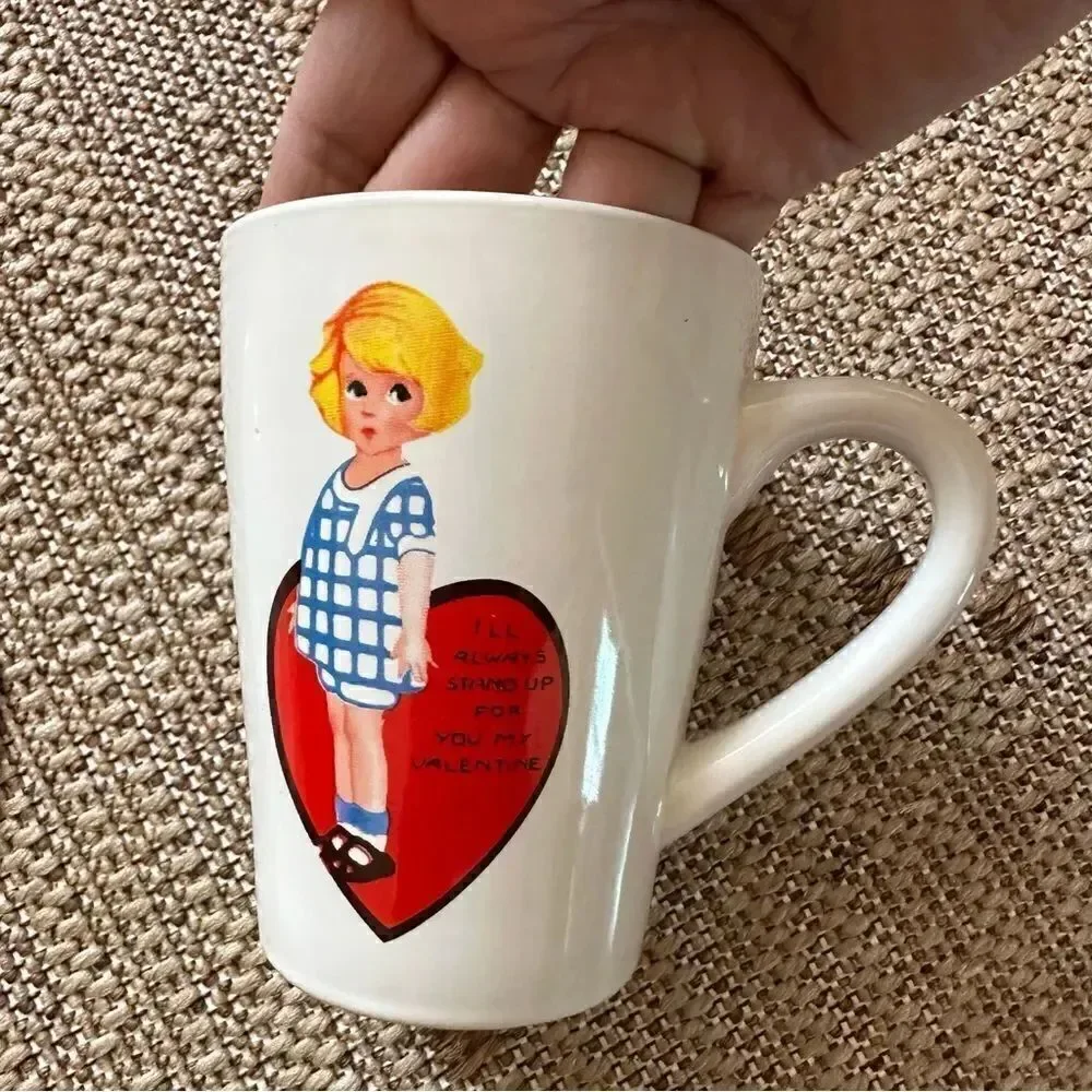 Rosanna “I’ll Always Stand Up For You My Valentine” Small Plate & Coffee Cup
